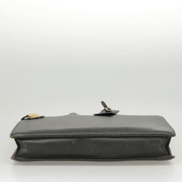 Burberry Business Bag Leather Black Gold - Picture 6 of 16